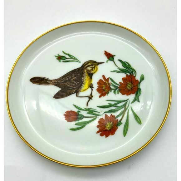 Vignaud Limoges France Set of 5 Plates - Picture 3 of 8